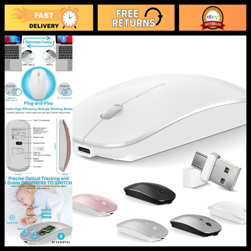 Mouse bluetooth wireless - wireless, per