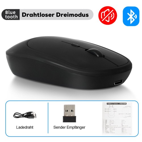 Mouse led wireless bluetooth - mouse,